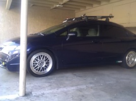 2011 Honda Civic with BBS LM wheels