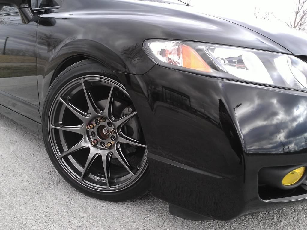 2011 Honda Civic with 17x8.25 XXR 527 wheels