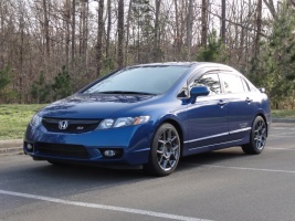 2008 Honda Civic with 17x8 wheels