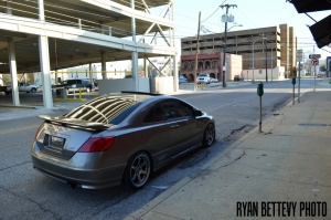 2010 Honda Civic with 17x9 Varrstoen ES220 wheels