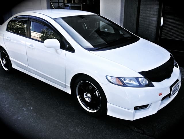 2010 Honda Civic with 17x7 wheels