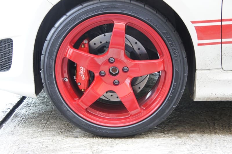 2014 FIAT 500 with NEUSPEED NEU-F RSE05 wheels