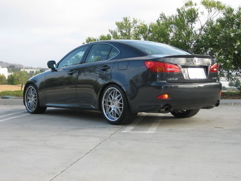 2006 Lexus IS 350 with 19x8.5 HRE 890R wheels