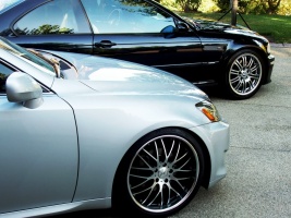 2006 Lexus IS 250 with 19x8.5 Maya STM wheels