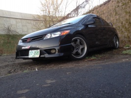 2007 Honda Civic with 17x7.5 XXR 962 wheels