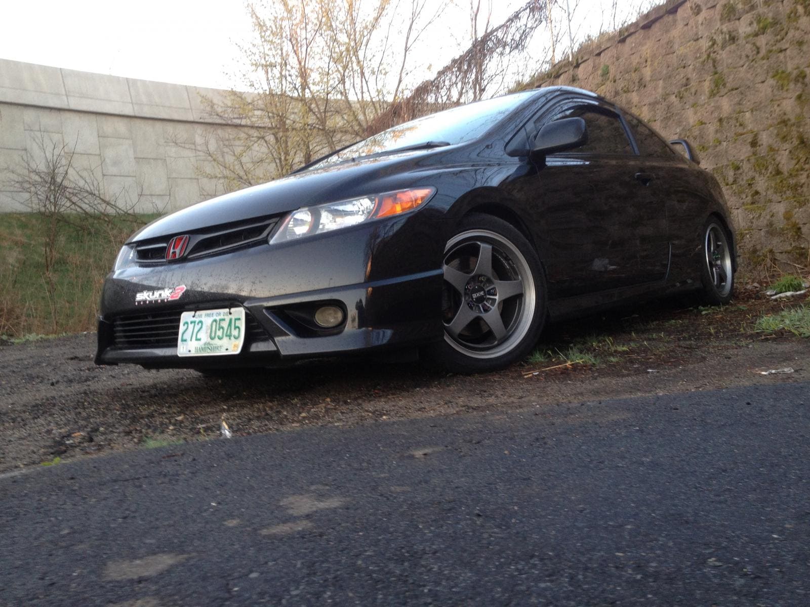 2007 Honda Civic with 17x7.5 XXR 962 wheels