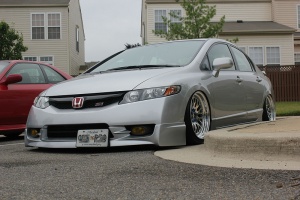 2010 Honda Civic with 17x9 CCW Classic wheels