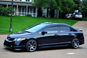 2011 Honda Civic with XXR 522 wheels