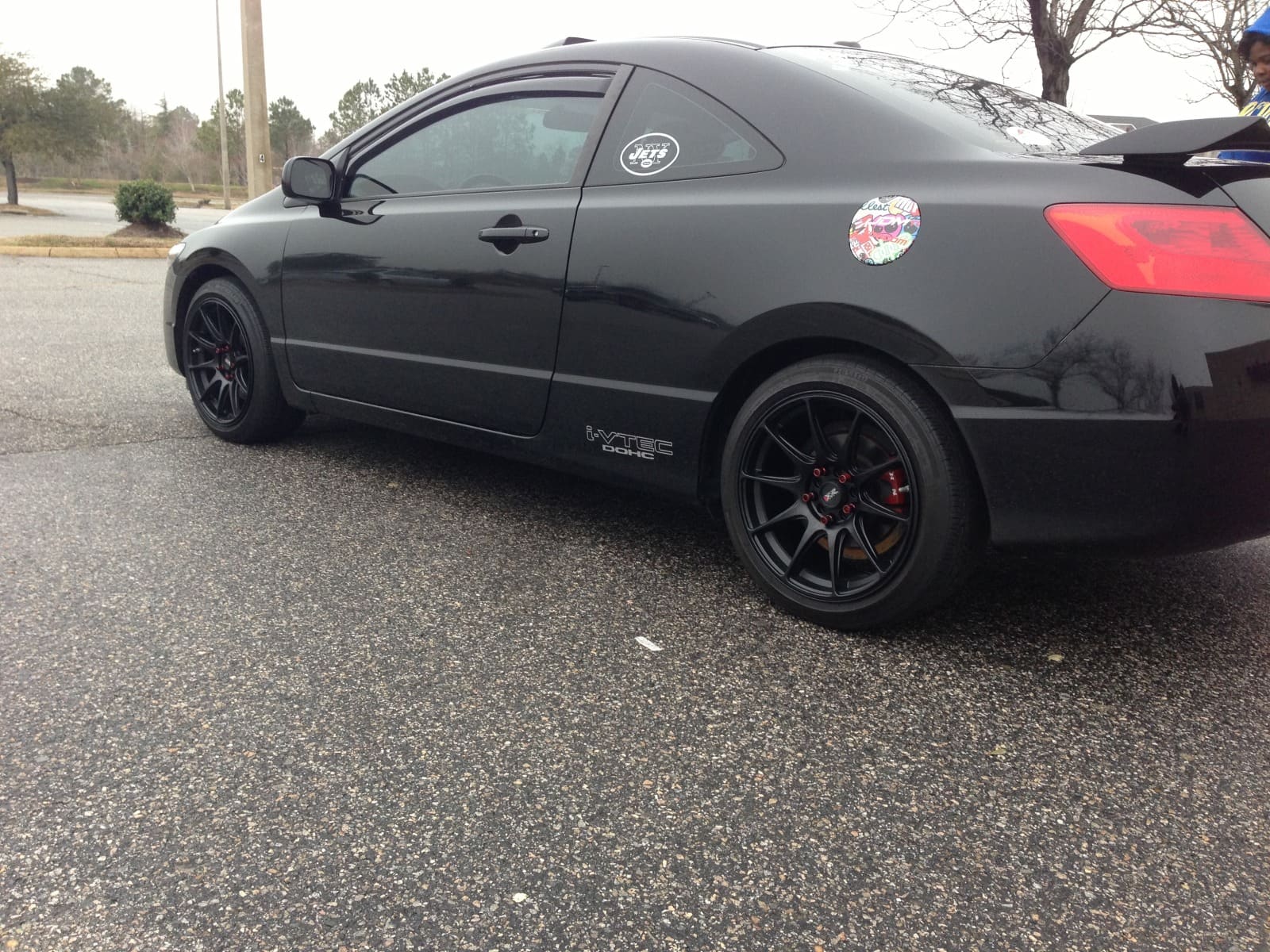 2009 Honda Civic with 17x8.25 XXR 527 wheels