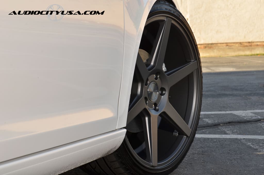 2013 Volkswagen Jetta SportWagen with 19x8.5 Stance SC6 wheels