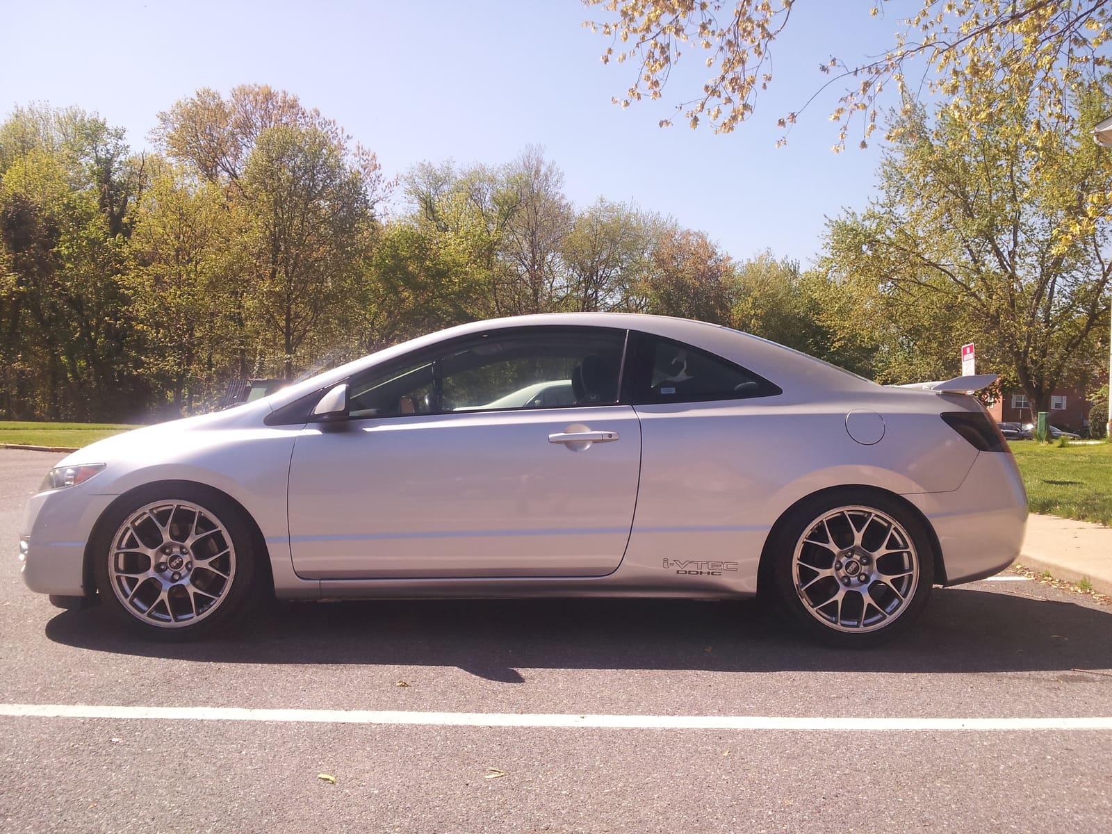 2009 Honda Civic with 18x8 BBS wheels