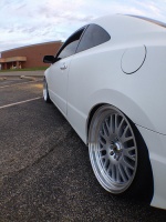 2009 Honda Civic with 18x9.5 XXR 531 wheels