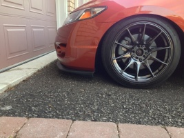 2010 Honda Civic with 17x8.25 XXR 527 wheels