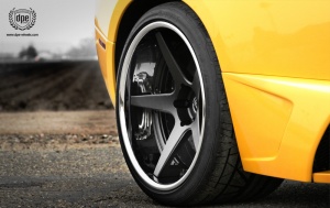 2009 Lamborghini Murcielago with 19x8.5 DPE CS-5 wheels