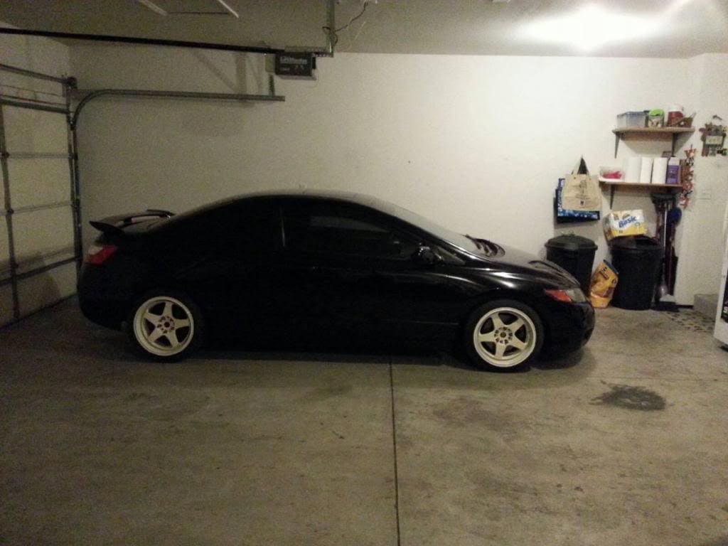 2009 Honda Civic with 17x9 XXR 962 wheels