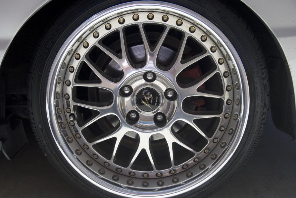 2009 Honda Civic with 17x9 Work VSXX wheels