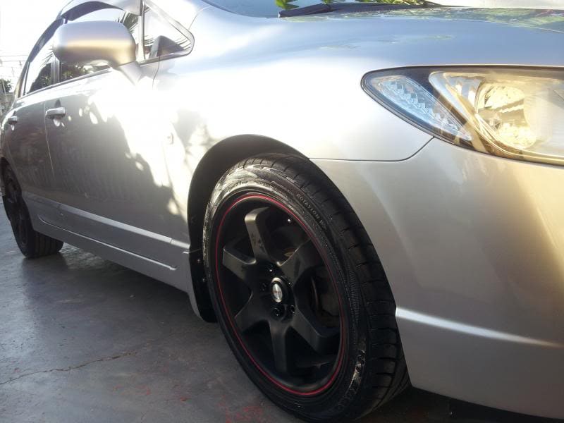 2010 Honda Civic with 17x7.5 Focal X wheels