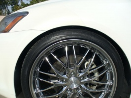 2006 Lexus IS 250 with 19x8.5 MMR GT-1 wheels