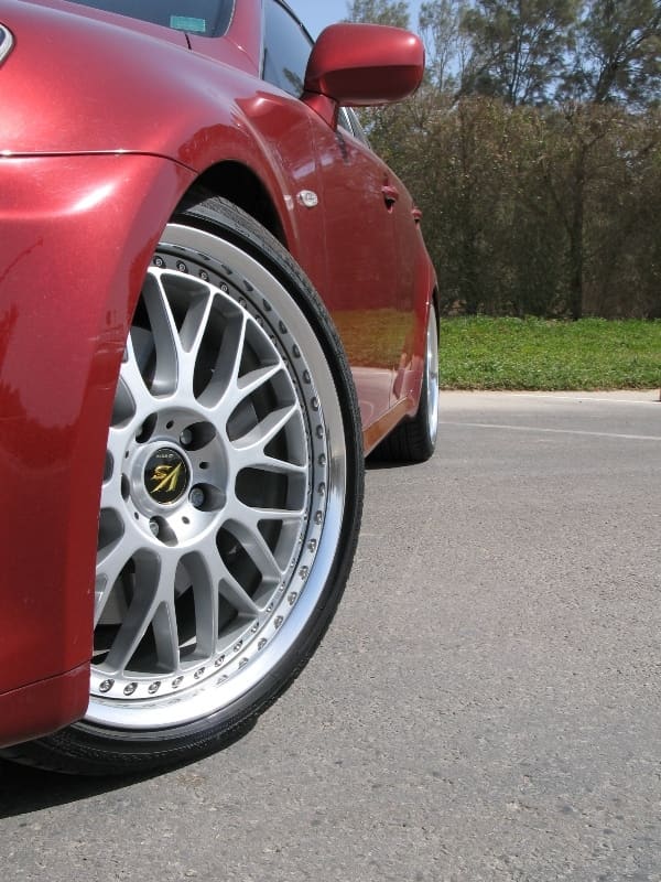 2006 Lexus IS 350 with 19x8.5 Work VS-XX wheels