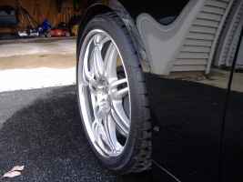 2006 Lexus IS 250 with 19x8.5 Work Varianza T1S wheels