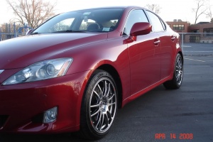 2006 Lexus IS 350 with 18x8 Enkei GTC01 wheels