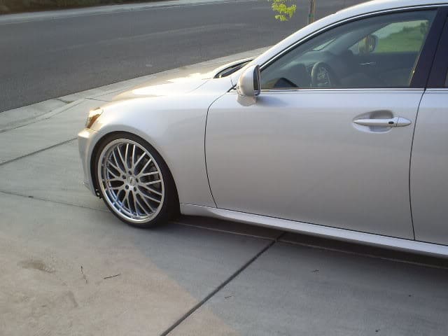 2008 Lexus IS 250 with 20x8.5 TSW Snetterton wheels
