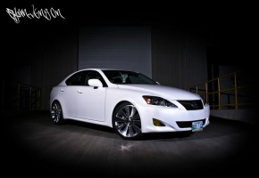 2008 Lexus IS 250 with 19x8.5 Hanes LH228 wheels