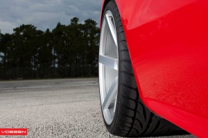 2011 Audi S5 with 20x9 Vossen CV3 wheels
