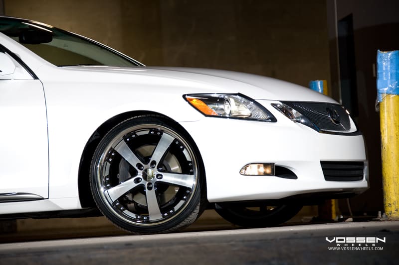 2008 Lexus GS 460 with 20x9 Vossen VVS083 wheels