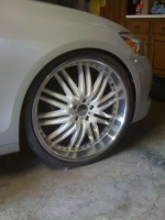 2006 Lexus GS 300 with 22x8.5 Menzari wheels