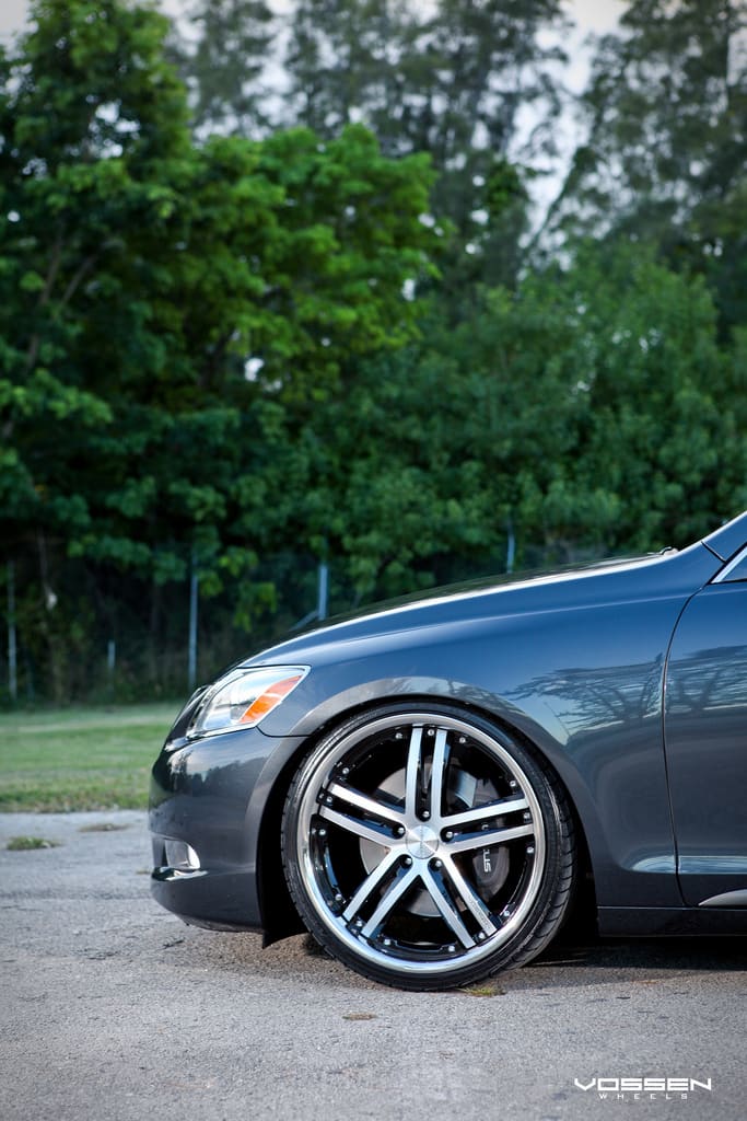 2005 Lexus GS 300 with 20x9 Vossen VVS-085 wheels