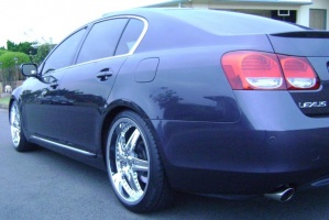 2006 Lexus GS 300 with 20x8.5 Drive Moonshine 5 wheels