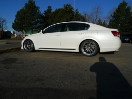 2010 Lexus GS 460 with 19x8.5 VOLK GT-V wheels