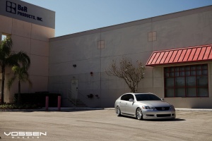 2008 Lexus GS 350 with 20x9 Vossen VVS-CV1 wheels