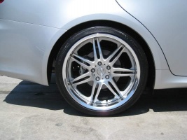 2007 Lexus IS 250 with 19x8.5 Work Varianza T1S wheels