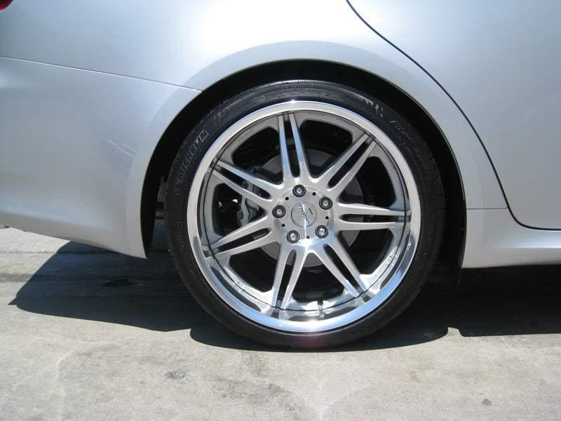 2007 Lexus IS 250 with 19x8.5 Work Varianza T1S wheels