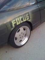 1992 Nissan S13 with 15x8 Sport Max 002 wheels
