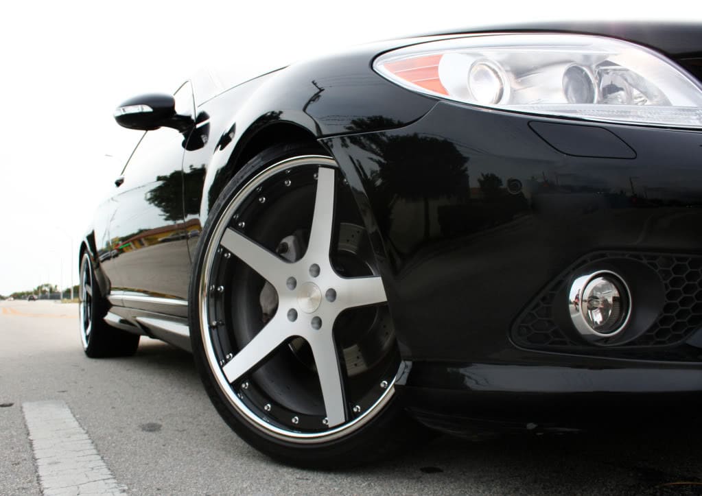 2008 Mercedes-Benz CL-Class with 21x9 Concave C5 wheels