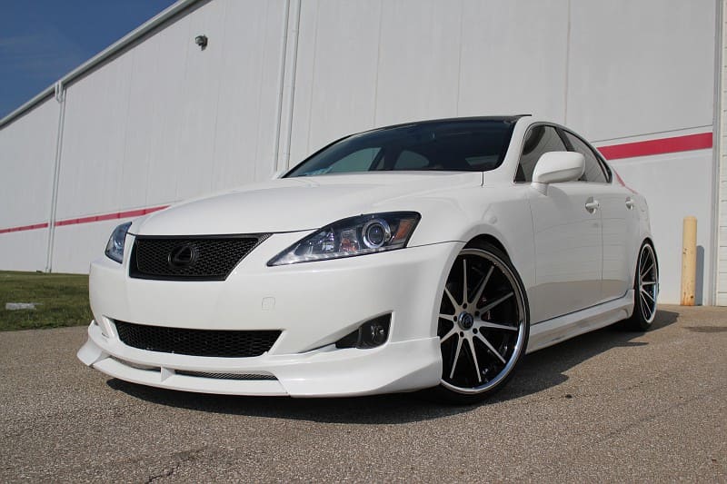 2011 Lexus IS 250 with 20x9 wheels