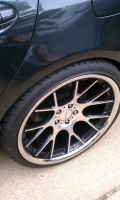 2010 Lexus GS 460 with 20x9 Vossen wheels