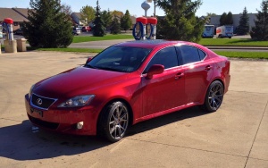 2006 Lexus IS 350 with 19x8.5 Forgestar CF5V wheels
