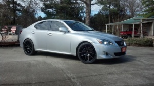 2013 Lexus IS 350 with 19x8.5 Niche Targa wheels