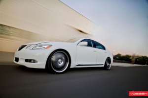 2010 Lexus GS 350 with 20x9 Vossen VVS-086 wheels