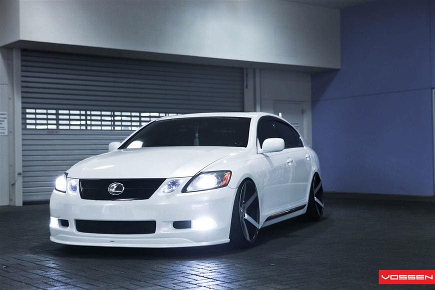 2010 Lexus GS 460 with 20x10.5 Vossen CV3 wheels