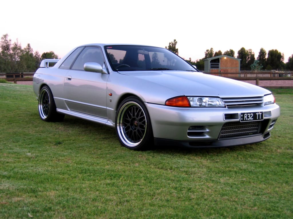 1993 Nissan R31-R34 Skyline GT-R with 18x10 BBS LM wheels