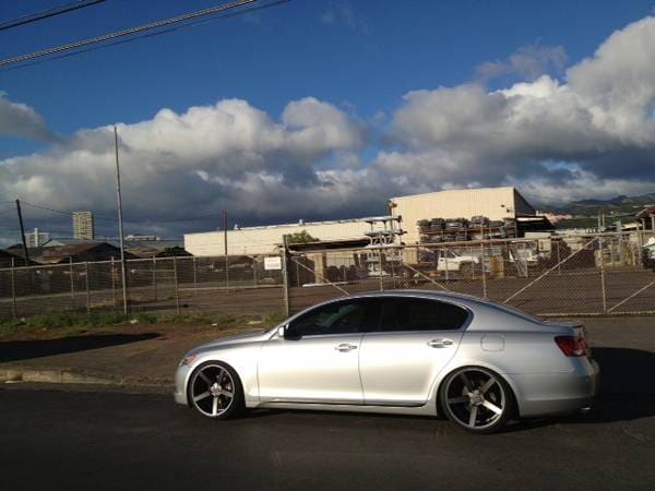 2006 Lexus GS 300 with 20x10.5 Vossen CV3 wheels