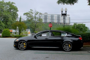 2010 Lexus GS 350 with 20x9 Vossen CV5 wheels