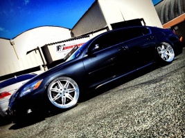 2008 Lexus GS 350 with 20x9.5 Work Gnosis GS5 wheels