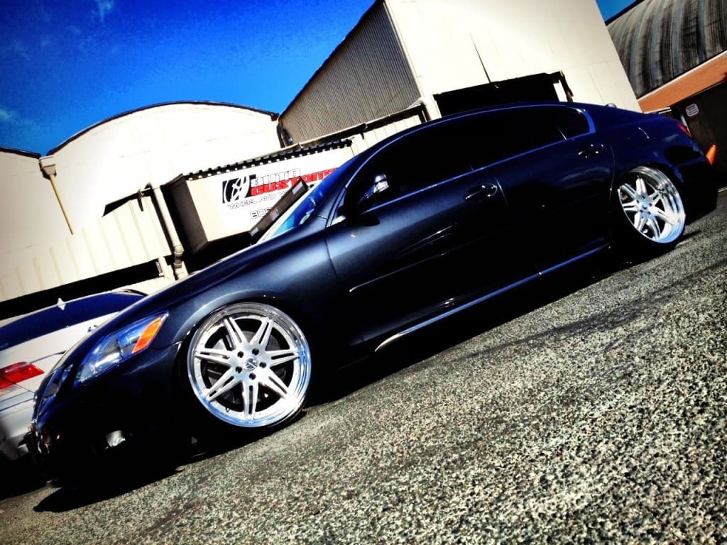 2008 Lexus GS 350 with 20x9.5 Work Gnosis GS5 wheels