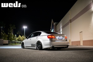 2006 Lexus GS 430 with 19x9.5 Weds Sport SA55m wheels
